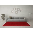 thumbnail image 3 of Ahgly Company Indoor Round Abstract Red Contemporary Area Rugs, 8' Round, 3 of 4