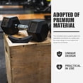 thumbnail image 4 of MLINS 6pcs Dumbbell Rack Replacement Dumbbell Display Rack 146mm Dumbbell Display Rack, 4 of 7