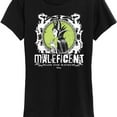 thumbnail image 3 of Disney Villians - Maleficent Punk - Women's Short Sleeve Graphic T-Shirt, 3 of 5