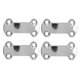 thumbnail image 1 of Placa de ojo de almohadilla marina 4 piezas Accesorio de placa de hebilla de leva de fácil instalación de alta resistencia Orificios de 58 mm para canoa ANGGREK Otros, 1 of 8