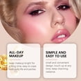 thumbnail image 2 of FcBaudy Blush for Cheeks Liquid High Gloss Powder Blusher Cream Moisturizing Easy To Push Away Non Fading Multifunctional Face Repairing High Gloss Powder Blusher Liquid Popular 12ml A canmake, 2 of 2