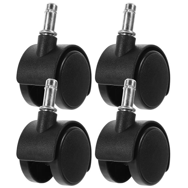 4 Pcs Petites Roues de Poubelle Mini Roues Pivotantes Roulettes pour Petits Appareils