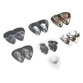 thumbnail image 1 of Guitar Picks, Medium Gauge 13 Pcs Unique Pattern Guitar Plectrums Celluloid Great Gift With Storage Box For Musical Instrument For Musicians Animal,Human,Color,Texture,Starrysky, 1 of 8