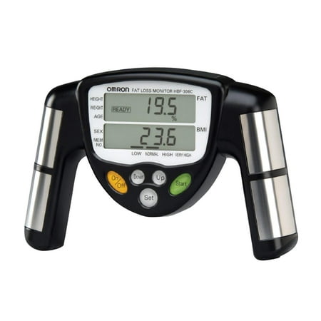 HBF-306C Handheld Body Fat Loss Monitor, Measures body fat weight and percentage with clinically Proven accuracy By