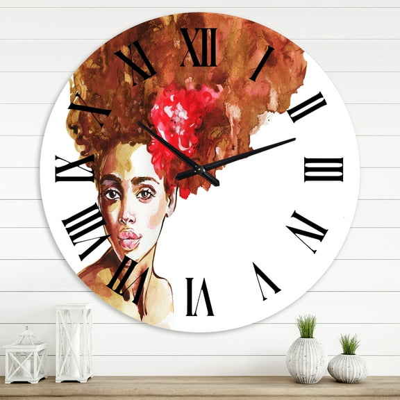 Designart 1 in Quartz Modern/Contemporary Wall Clock