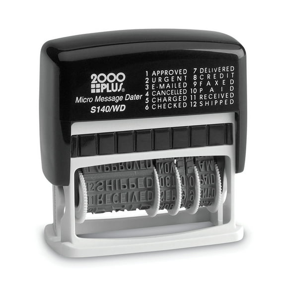 COSCO 2000PLUS 011090 Self-Inking Micro Message Dater