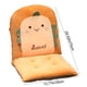 thumbnail image 3 of Cojín de asiento con expresión adorable, respaldo acolchado, cojín de poliéster, 3 of 6