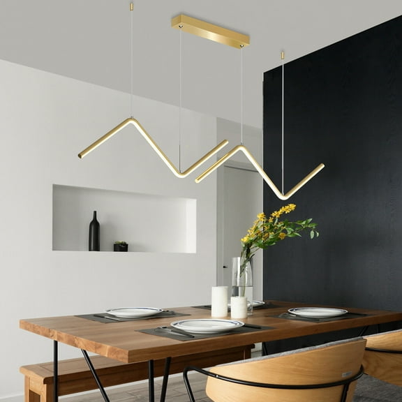 Modern Dimmable LED Ceiling Light Chandelier Pendant Lamp Dining Living Room