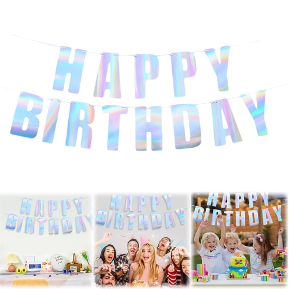 Event Decorations,Paper Banner Wall Hanging Bunting Garland Home Decor Banner Birthday Decoration Garland Hanging Pull Flag Pennant