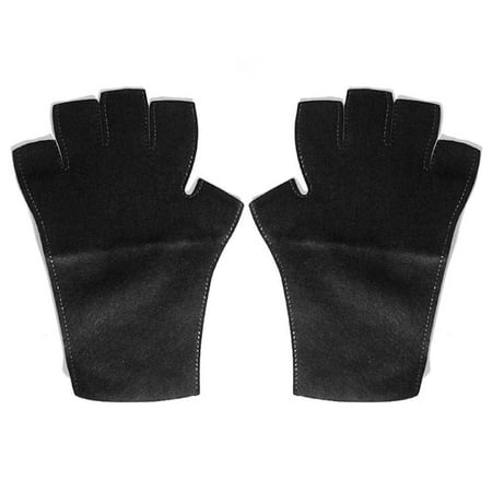 1 Pair UV Shield Glove Gel Manicures Glove Anti UV Fingerless Gloves Protect Hands From UV Light Lamp Manicure Dryer Anti Uv Gloves For Nails Anti Uv Gloves For Gel Nail Lamp For Gel Manicure