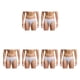 thumbnail image 3 of Qarigey 2 piezas Ropa interior cómoda Transpirable Cintura baja Calzoncillos para hombres Calzoncillos para hombres Calzoncillos para hombres Type1 NO1, 3 of 6