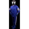 RJS Racing Equipment 02-0017-03-02 Racer 5 Classic SFI 3-2A & 5, 2-Layer 2 Pieces Fire Retardant Cotton Suit - Blue, Extra Small