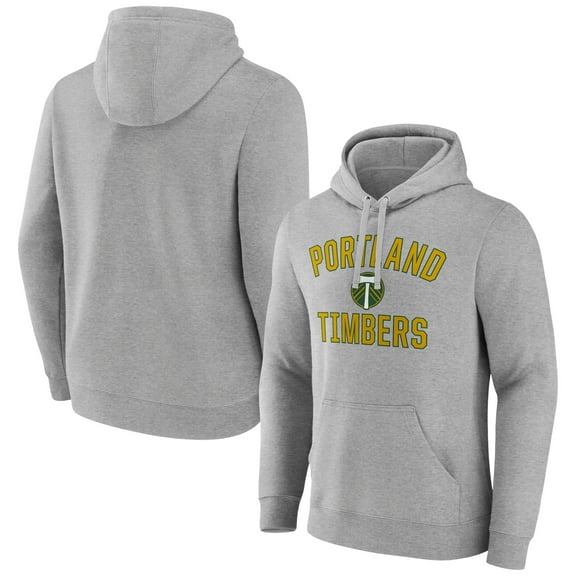 Men's Gray Portland Timbers Victory Arch Pullover Hoodie