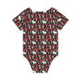 thumbnail image 2 of Rocae Red Mushrooms for Baby Climbing Clothes Soft Baby Romper for Active Infants Comfortable and Breathable Crawling Jumpsuit Unisex Baby Outfit 12 Months, 2 of 8