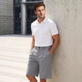 thumbnail image 5 of GINGTTO Men's Casual Golf Shorts, Lightweight Quick Dry Stretch Shorts With Pockets, For Summer Outdoor Business Daily Wear, 5 of 8