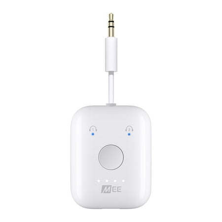 UPC: 0616312625017 | MEE audio Connect Air in-Flight Bluetooth Wireless Audio Transmitter Adapter for up to 2 AirPods / Other Headphones; Works with All 3.5mm Aux Jacks on Airplanes  Gym Equipment  TVs  & Gaming Consoles