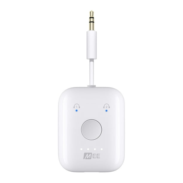 Diversiteit Adverteerder pianist MEE audio Connect Air in-Flight Bluetooth Wireless Audio Transmitter Adapter  for up to 2 AirPods / Other Headphones; Works with All 3.5mm Aux Jacks on  Airplanes, Gym Equipment, TVs, & Gaming Consoles -