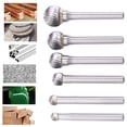thumbnail image 7 of Ball Head Die Grinder Bit Milling Carving Tool Tungsten Rotary File Carbide Burr, 7 of 7