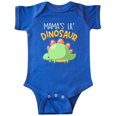 

Inktastic Mama s Lil Dinosaur with Cute Stegosaurus Gift Baby Boy or Baby Girl Bodysuit