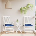 thumbnail image 1 of vidaXL Chair Cushions 2 pcs Blue 40x40x7 cm Oxford Fabric, 1 of 5