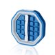 thumbnail image 1 of Cubo de hielo Caldera de silicona Molde Reutilizable Molde Reutilizante Refrigerador Maker portátil Agua Vino Contenedor Botella Casa Viaje Azul Octangle sidaley HA012264-02B, 1 of 7