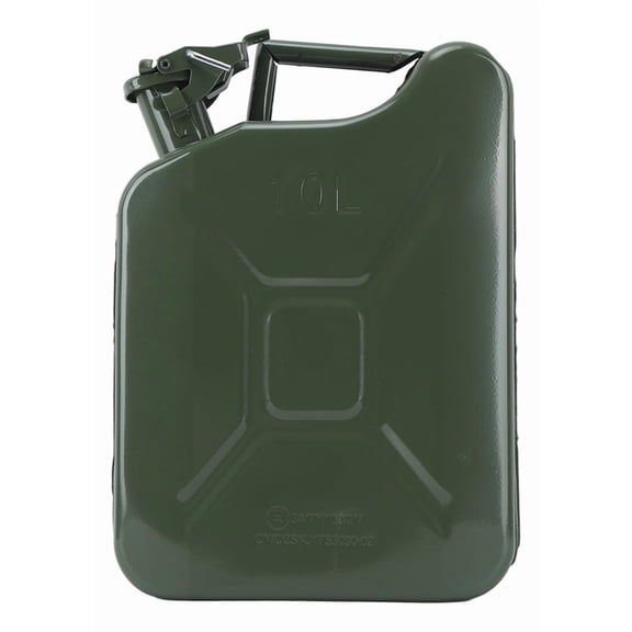 2.6 Gallon Stainless Steel Fuel Can