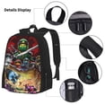 thumbnail image 5 of Ninjago Backpack Casual backpack duffel bag combo three-piece set pocket duffel bag, Black, One Size, 5 of 9