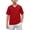 Red, variant on CHEEREAM Soccer Jersey For Boys Sportswear Short Sleeve V-Neck Tops Summer Mesh Quick Dry Athletic Blouse For Kids Active