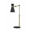 thumbnail image 5 of Z Lite 728TL-MB-BN 25 in. 60W Soriano Matte Black & Brushed Nickel Table Lamp Portable Light, 5 of 5