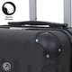 thumbnail image 4 of Maleta De Viaje Carry On 20” Pallpall Color Negro con Bolsa para Laptop, Portavasos Retráctil, Ruedas Giratorias y Candado de Combinación, 4 of 8