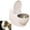 A, variant on 2026 New Toilet Shaped Pet Water Bowl for Cats Dogs, Wall Mounted Elevated Feeding Station, Stainless Steel Non-Spill Hanging Pet Dish