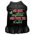 thumbnail image 3 of Christmas Pet Dog  Cat Dress Screen Printed, "Who Needs Mistletoe", 3 of 10