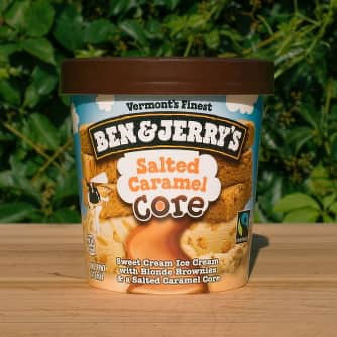 Ben & Jerry's Core Salted Caramel Sweet Cream Ice Cream, 16 oz