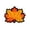 MulticolorA, variant on ZhangC Fall Pumpkin Maple Leaves Ghost Floor Mat, 17.7x23.6 Inch Halloween Thanksgiving Decorative Door Mat, Non-Slip Absorbent Kitchen Bathroom Porch Entry Rug