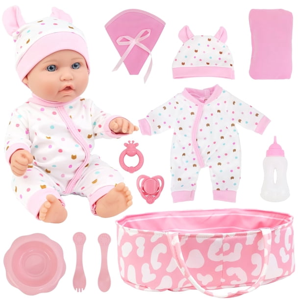 Muñeca ZITA ELEMENT de 30 cm con accesorios Reborn desde hace más de 3 años