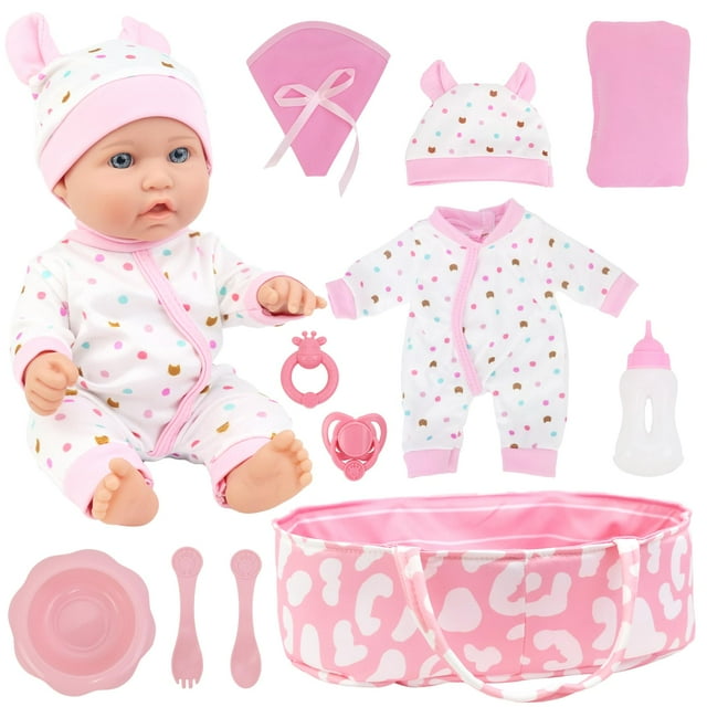 Muñeca ZITA ELEMENT de 30 cm con accesorios Reborn desde hace más de 3 años