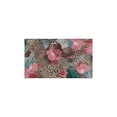 thumbnail image 2 of 2 Piece Floral Flowers Spring Rug Kitchen Rug Set, Decor Kitchen Rugs, Absorbent Non-Slip Washable Floor Mats, Home Indoor Runner Rugs 17"x47"+17"x30", 2 of 7