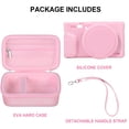 thumbnail image 2 of Funda de cámara Canboc para Canon PowerShot G7X Mark III, color rosa, 2 of 8