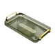 thumbnail image 2 of Bandeja para servir con asas Macarena verde rectangular 37 cm x 22 cm x 6 cm, 2 of 8
