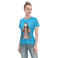 thumbnail image 4 of T-Shirt Basique à Manches Courtes pour Femmes Demon Slayer Blade Nidouzi, 4 of 6