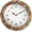 10.5 inch, variant on Series, Rustic Woven Clock