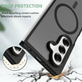 thumbnail image 5 of ELEHOLD Case for Samsung Galaxy Z Fold 7, Magnetic Phone Case, Hybrid Shockproof Cover, Raised Camera & Screen Protection,Black, 5 of 6