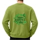 thumbnail image 5 of Ceisia Men's St. Patrick's Day Clover Print Sweatshirt | Relaxed Winter Festive Casual Pullover Gift, 5 of 5