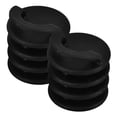 thumbnail image 1 of GAXIRE 2 Pcs Bouchons Ronds en Polyuréthane Noir pour Kayak Bateau Canot Drain, 1 of 7