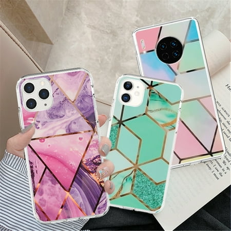 for Huawei P10 Plus Case,Luxury Geometric Marble Phone Case for Huawei P10 Lite P10 Plus,P20 Lite P20 Pro,P30 Lite P30 Pro,P40 Pro,P8 Lite,P9 P9 Lite,P SMART Z,P smart 2019,P Smart