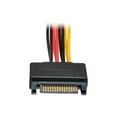 thumbnail image 2 of Eaton Tripp Lite Series 6in Serial ATA SATA Power Y Splitter Cable Adapter 15Pin M/F 6" - Power splitter - SATA power (F) to SATA power (M) - 6 in, 2 of 2