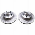 thumbnail image 2 of Power Stop Front Pair of Drilled and Slotted Brake Rotors AR8322XPR Fits 1970 Dodge Challenger, 2 of 4