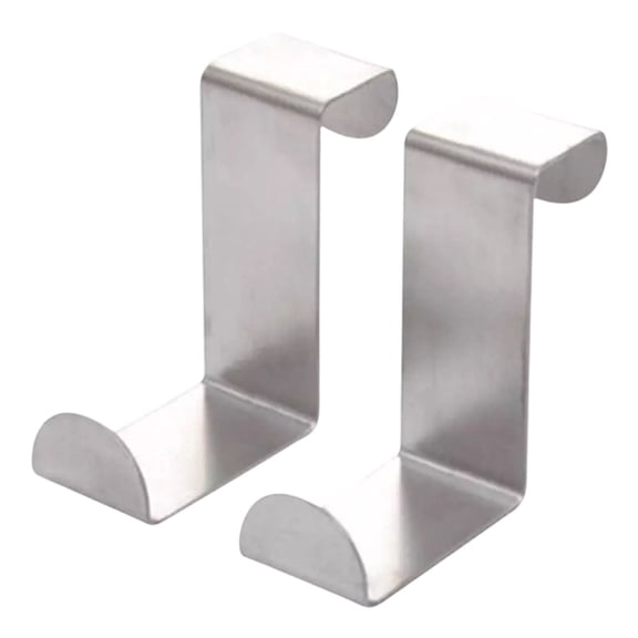 Over The Door Hooks, 2 Pack Hangers Hooks Organizer for Living Room, Bathroom, Bedroom, Kitchen Hanging Clothes, Towels, Hats, Coats, Bags