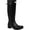 Black, variant on Hunter Womens Original Tour Rubber Wellington Rain Boots