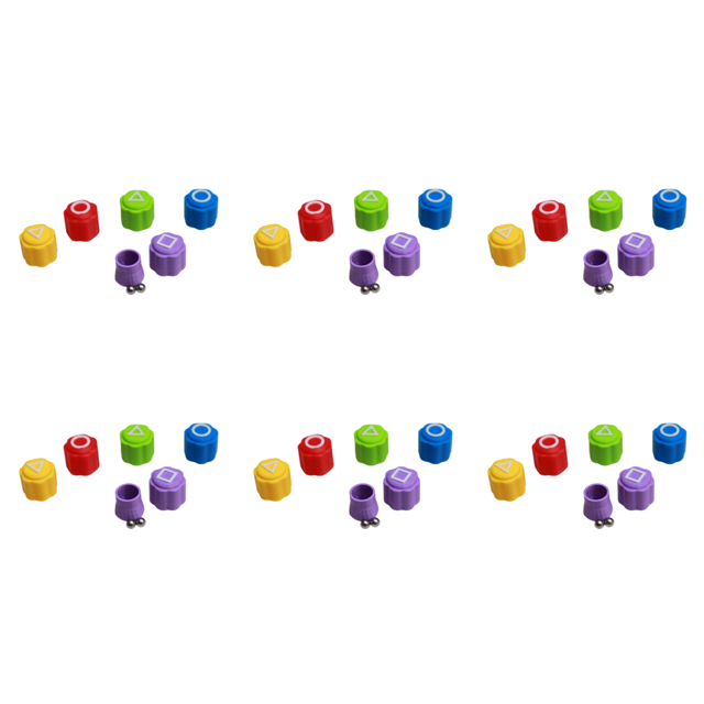 Juego de 5 piezas de juego de gato coreano, juguete de piedra tradicional interactivo para fanáticos de la televisión y niños